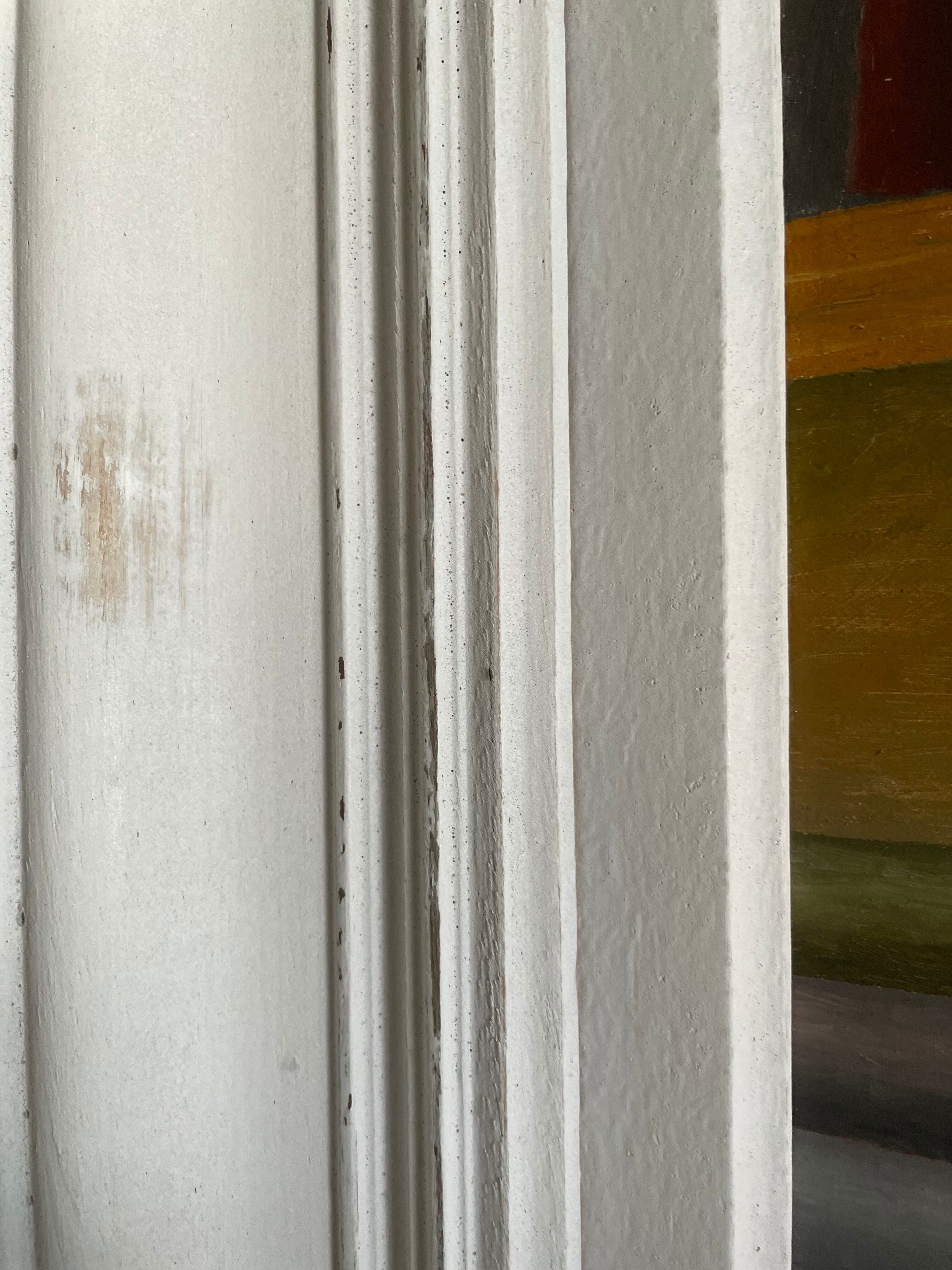 Old painting bouquet of anemones