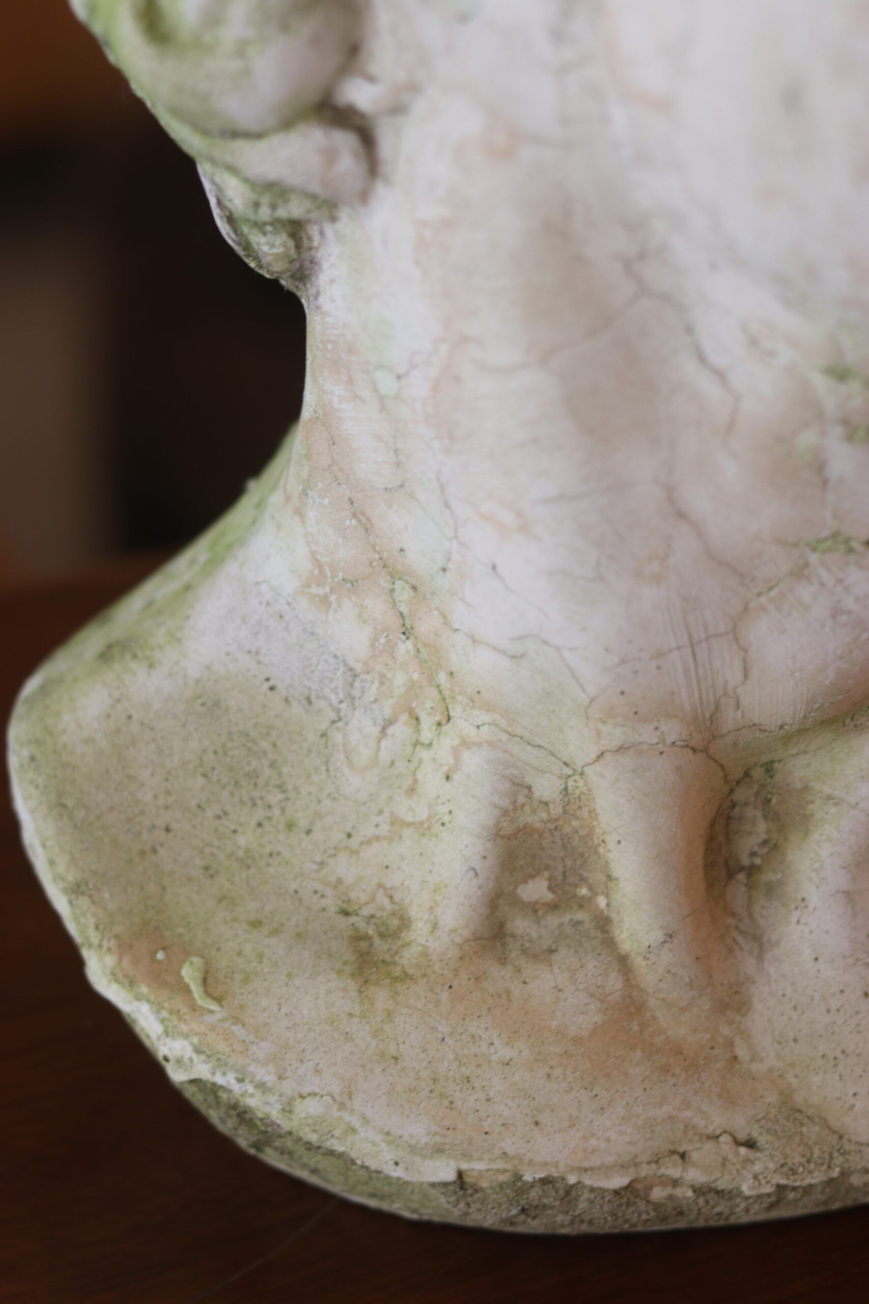 Bust of David in concrete – mid 20th century