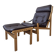 Fauteuil lounge scandinave "Hunter", années 1960