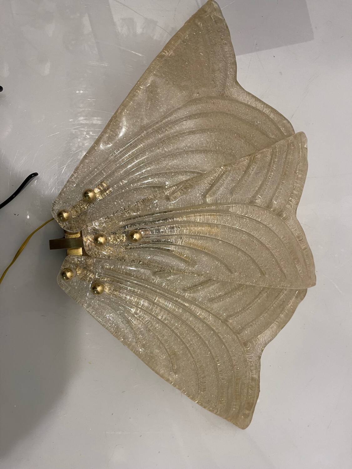 Appliques en Verre de Murano Lot de 2