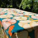 Rectangular vintage tablecloth 145 x 230