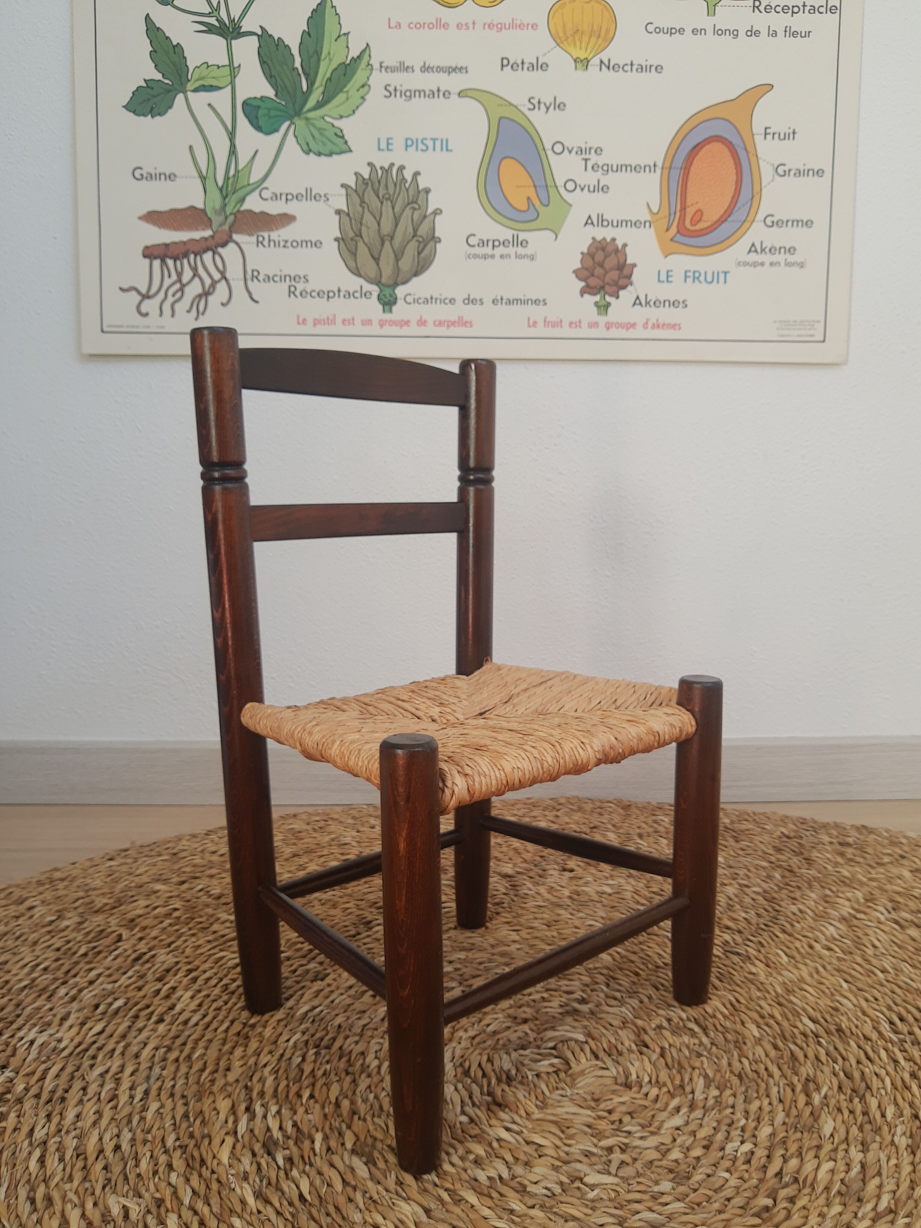 Chair mulched vintage child