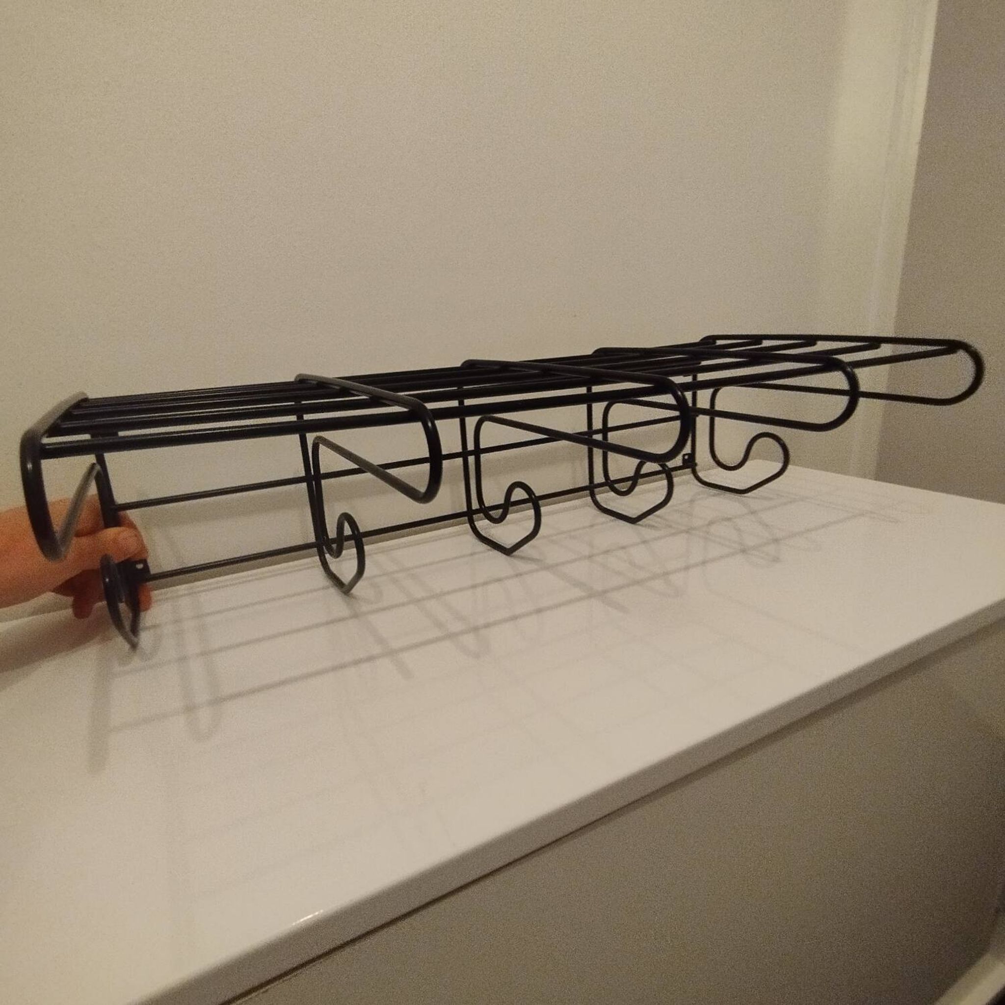 IKEA FRÄN Black coat rack by Louise Hederstrom