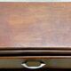 Scandinavian bedside chest of drawers mid-century vintage compass feet