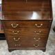 Commode scribane en acajou - grande bretagne début xx e