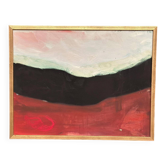 Original Oil On Canvas – “Horizon” (Unknown Artist) – Vintage – 68 × 53 cm (Approx. 27" × 21")