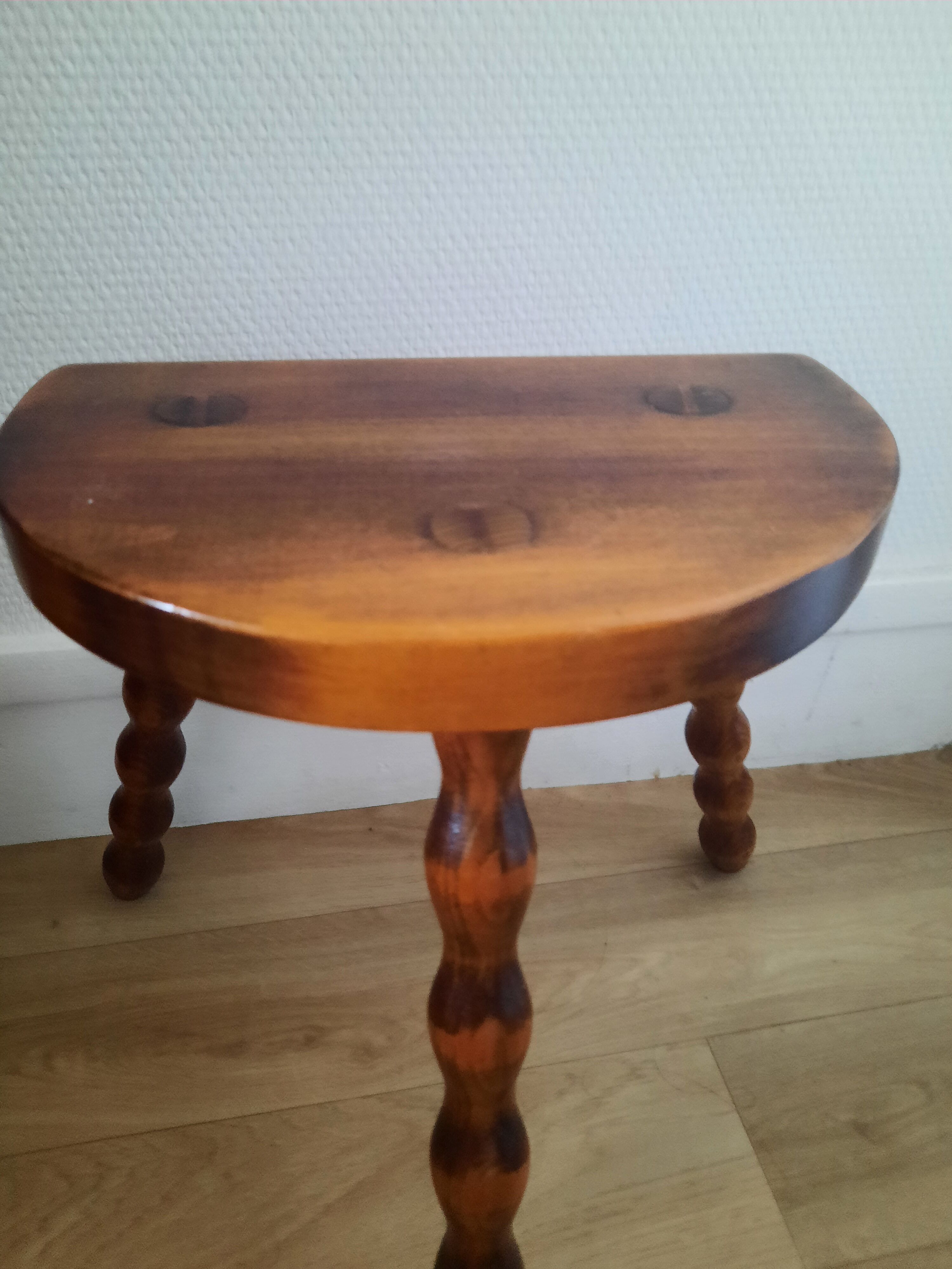 Vintage tripod stool