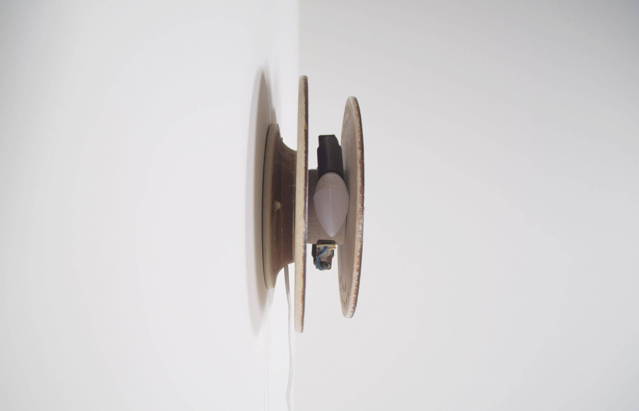 Danish ceramic wall lamp model 1103 by Axella Stentøj, 1970s