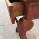 Console ancienne style louis xvi avec plateau marbre
