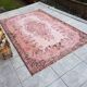 Vintage Decorative Pink Rug sku 2535