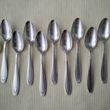11 Apollo silver-plated coffee spoons