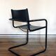 Pair of armchairs cantilever bauhaus 70s