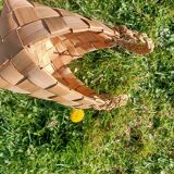 Retro wicker basket