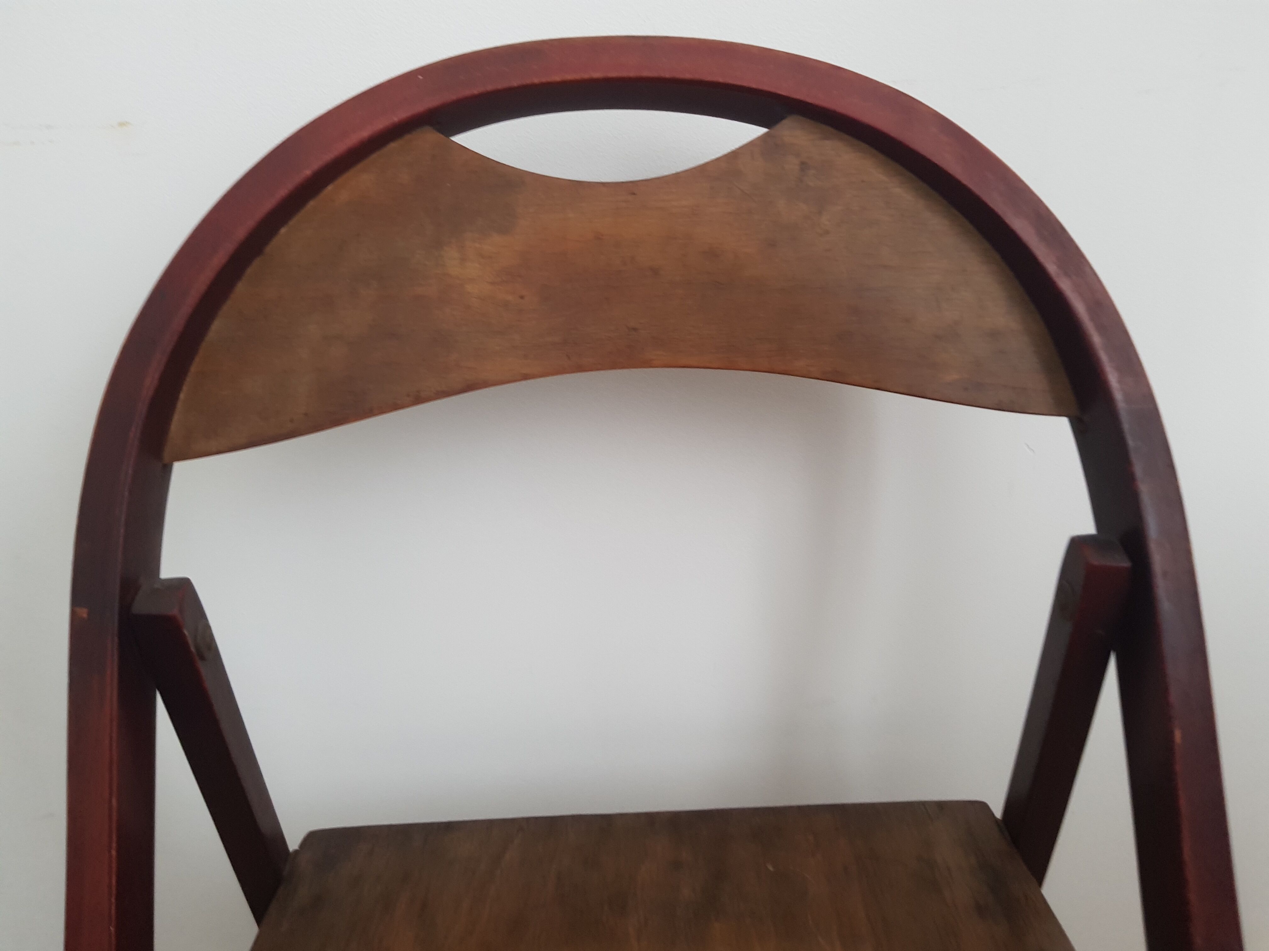 Folding vintage chair
