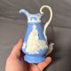 Victorian Porcelain Cruche Pitcher Vase Ewer Sam Alcock Woman Girl