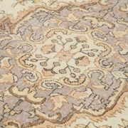 Handmade antique oriental beige rug 184 cm x 295 cm