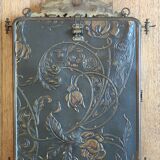 Old triptych mirror/barber mirror