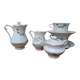 Limoges porcelain tea set L. Lourioux