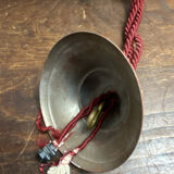 Muller Frères, moulded glass pendant, Art Deco