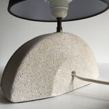 Aerated concrete lamp inspired by albert tormos