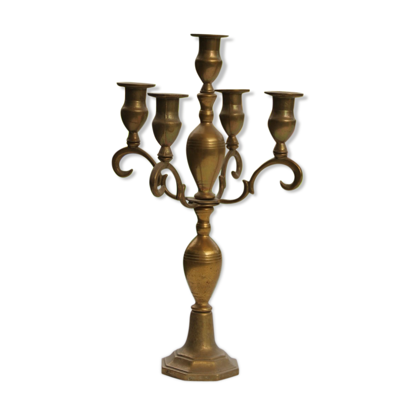 Bronze candlestick 5 candles
