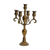 Chandelier bronze 5 bougies