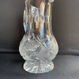 Bohemian - Water broc or orangeade (1) - Crystal blown and cut