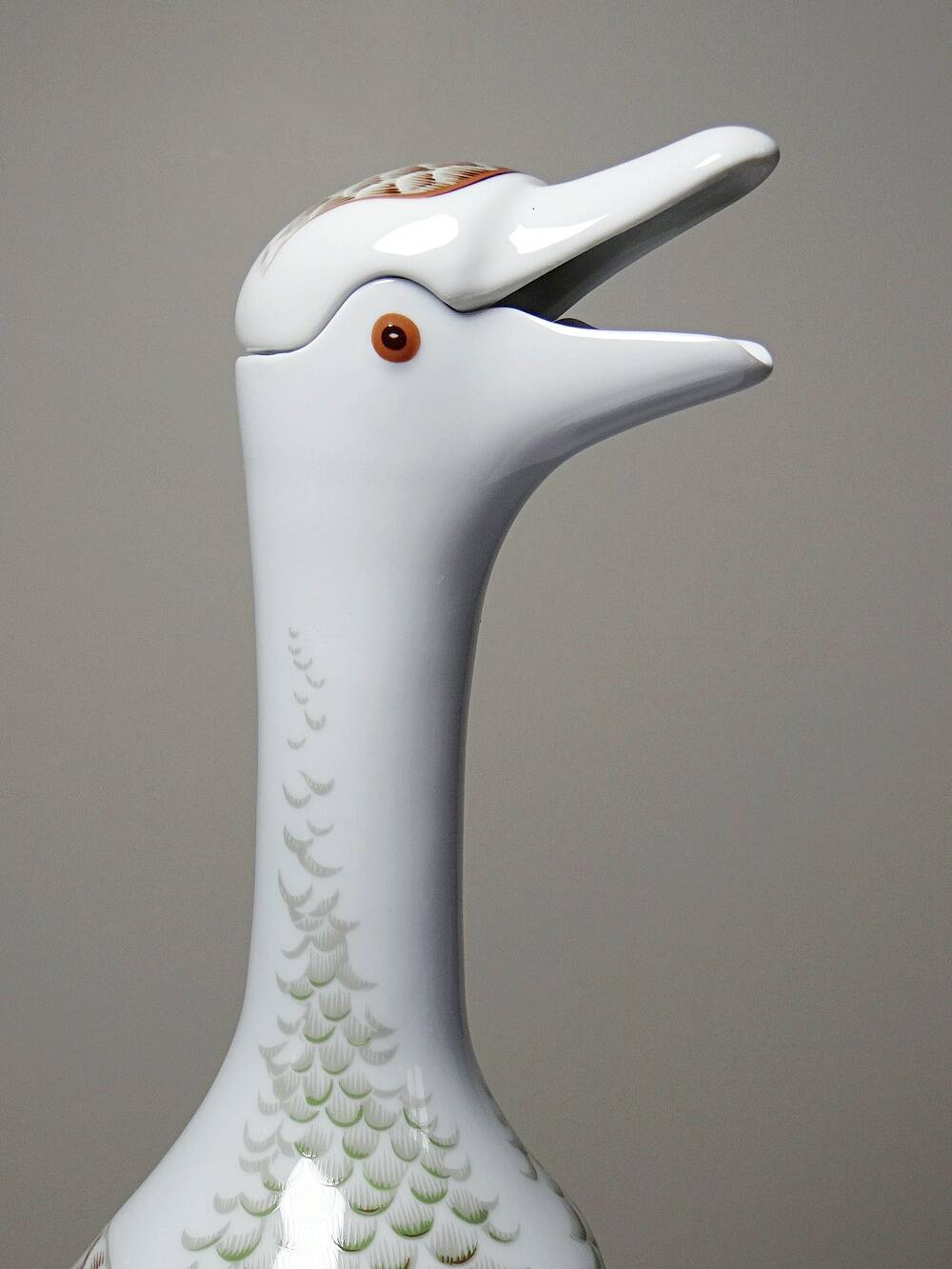 Vintage 80s Haviland Castel decanter & miniature duo from Sandoz for Chabot