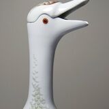 Vintage 80s Haviland Castel decanter & miniature duo from Sandoz for Chabot