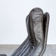70s leather lounge fauteuil swivel chair set/2