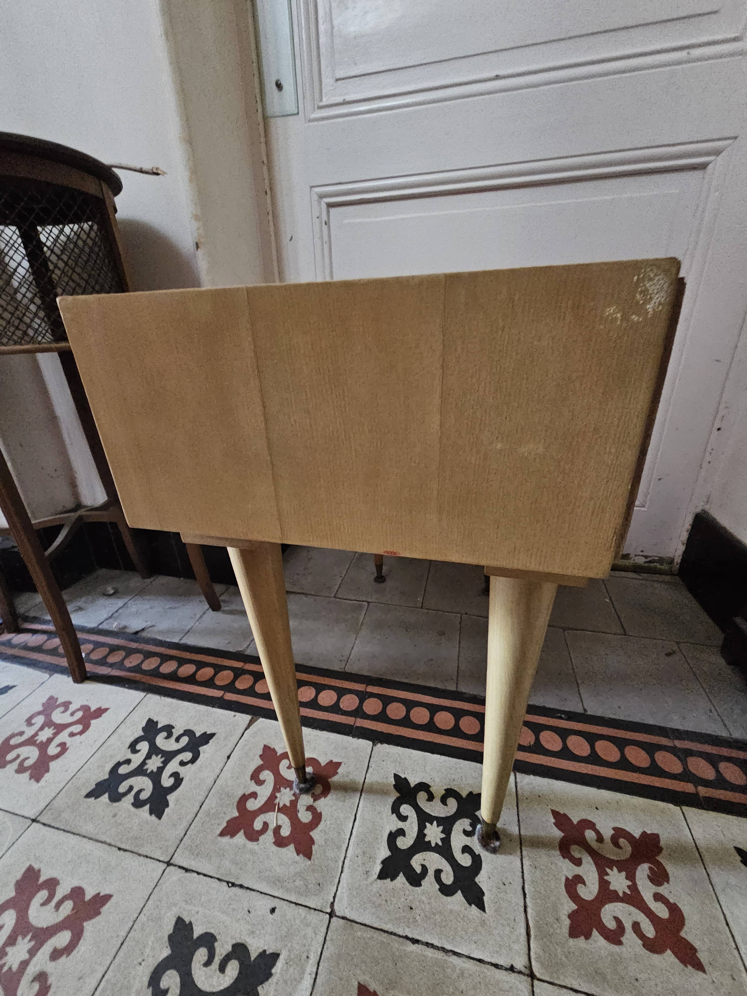 retro bedside table