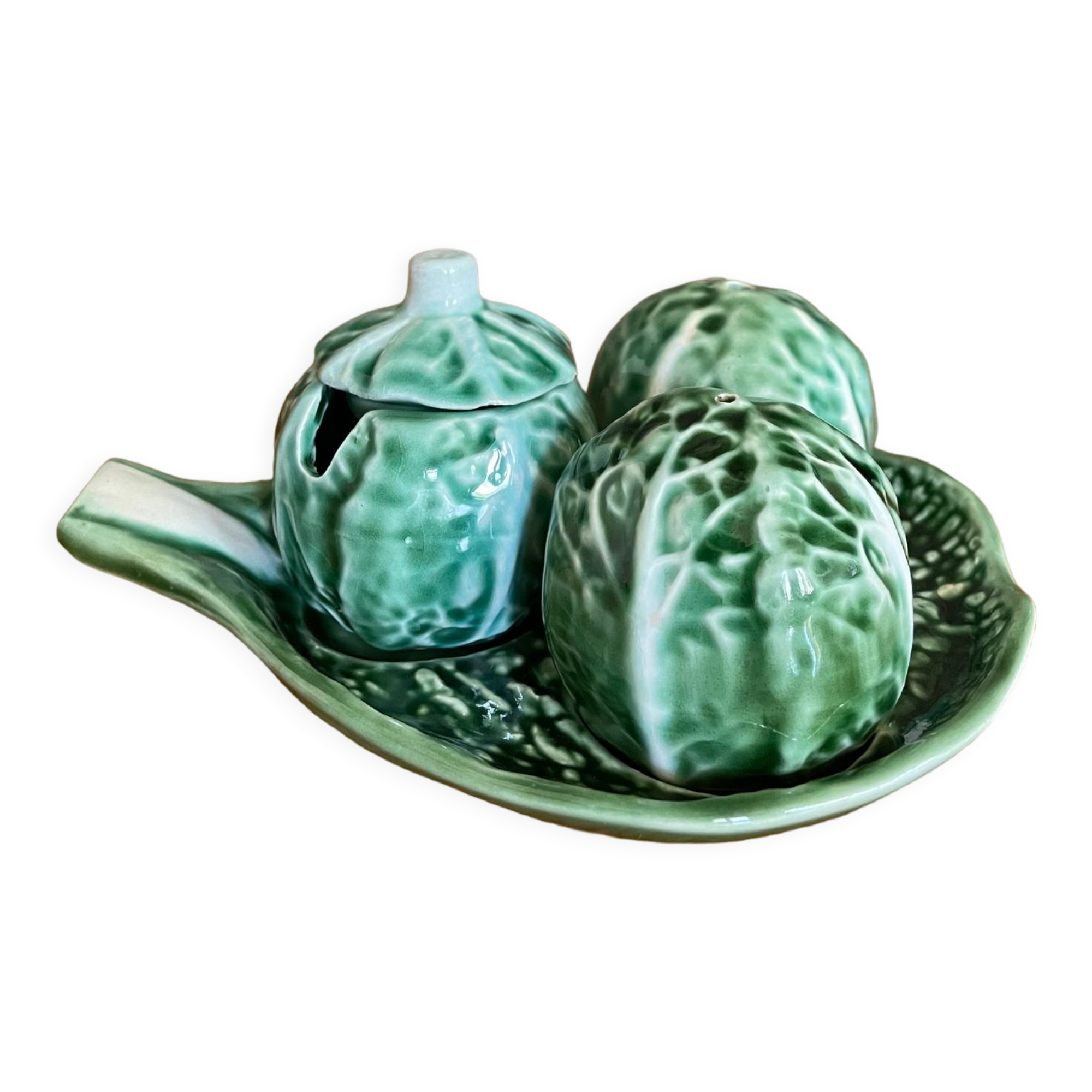 Condiment service salt shaker pepper mustard pot