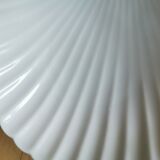 Coquilles Saint Jacques porcelaine blanche Apilco