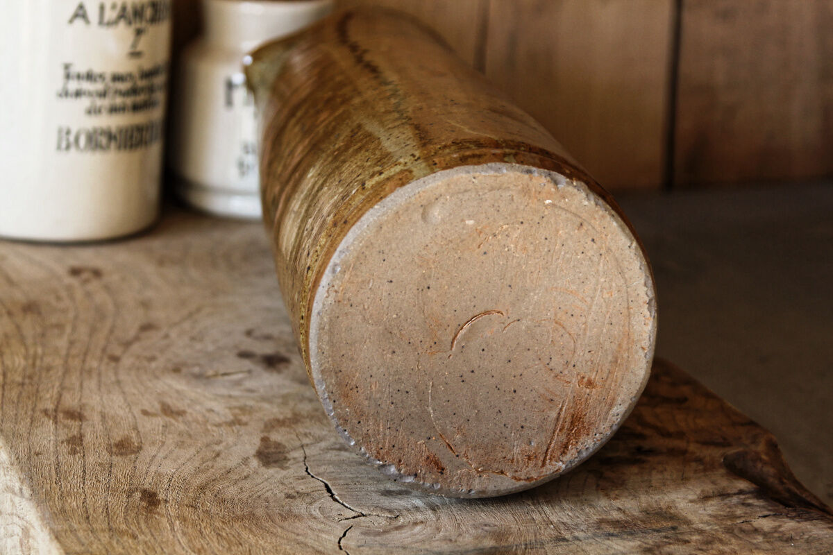 Enamelled resnarl pitcher