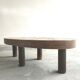 Ceramic coffee table Soleil Vallauris Barrois