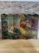 Rare Art Deco folding screen hand-painted in the style of Michelangelo.
