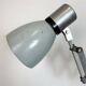 Industrial Grey Scissor Wall Lamp, 1960s