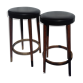 Deux tabourets de bistrot 1960
