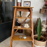 Vintage wooden stepladder