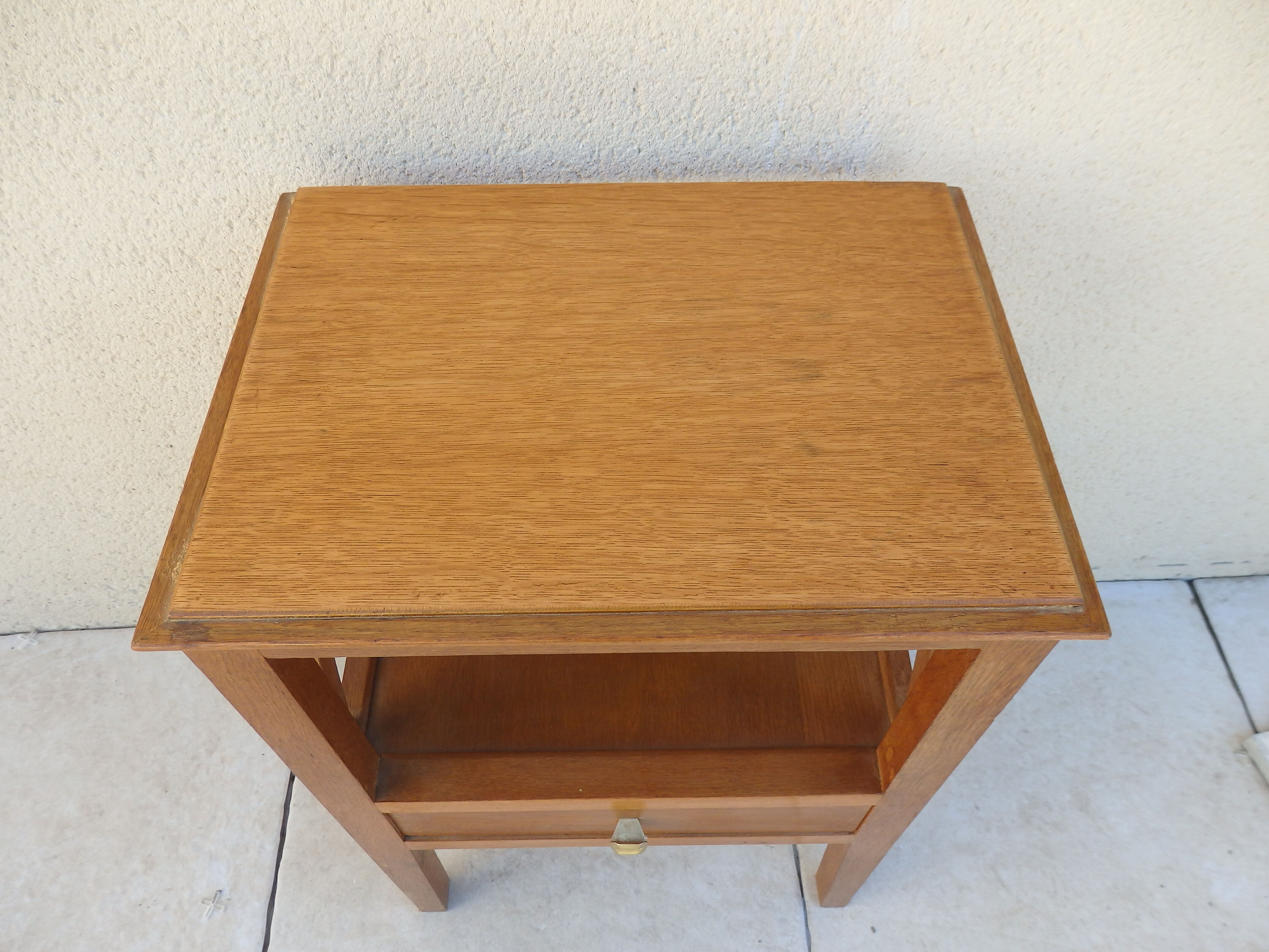 Scandinavian vintage bedside table