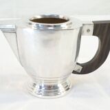 Silver metal coffee / tea service art deco 3 pieces