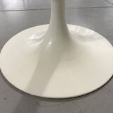 Round marble dining table with tulip foot 1960’s