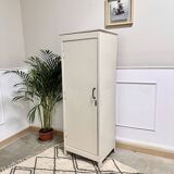 Armoire parisienne en bois couleur lin