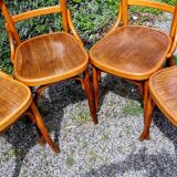 4 Fischel Wissembourg bistro chairs from the 1930s