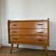 Vintage dresser feet compass 60s
