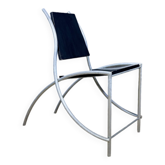 Chaise design moderne 1980