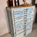 Meuble d’imprimerie ancien