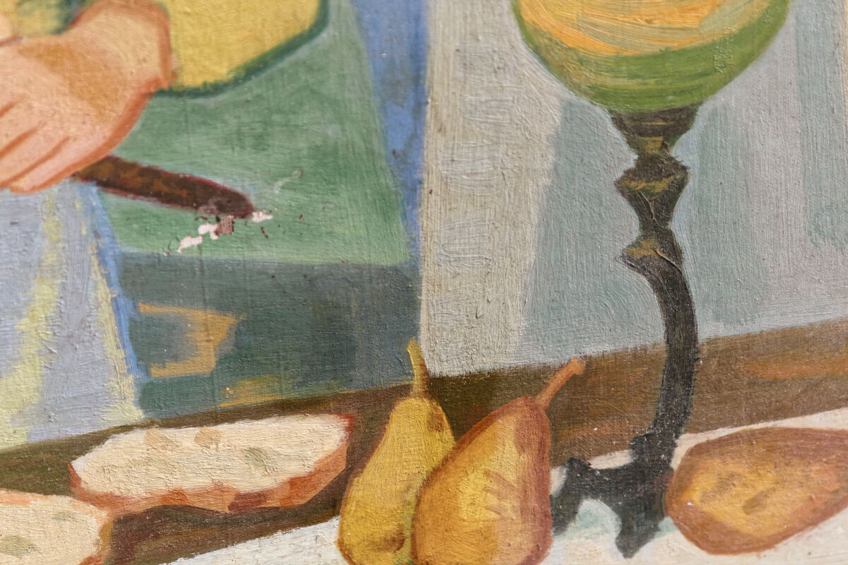Oil on canvas, Marcel Oswald Legrand