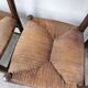 Série de 6 chaises paille et chêne beauche