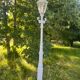 17 lampadaires en fonte